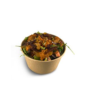 Groene Salade met gegrilde paprika - VEGAN