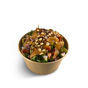Groene Salade met Gerookte Zalm 