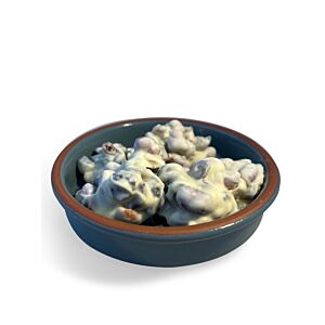 Chocolade Pindarotsjes - Wit  met rozijnen 