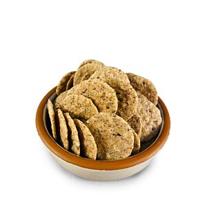 Sesam crackers met peper